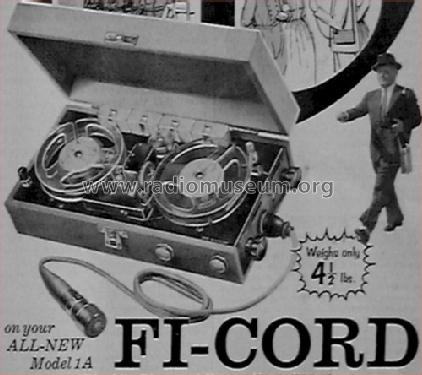 Fi-Cord 1A; Fi-Cord Ltd.; London (ID = 555290) Sonido-V