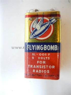 Flying Bomb BL-006P - No. 369 9 Volts; Kay It Battery (ID = 1502353) Power-S