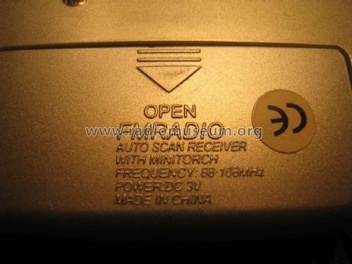 L'Oreal Studio Paris® - FM Radio Auto Scan Receiver with Minitorch ; Unknown - CUSTOM (ID = 2071608) Radio