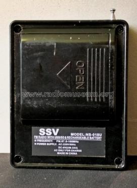 SSV - FM Radio with USB / SD NS-018U; Unknown - CUSTOM (ID = 2266936) Radio