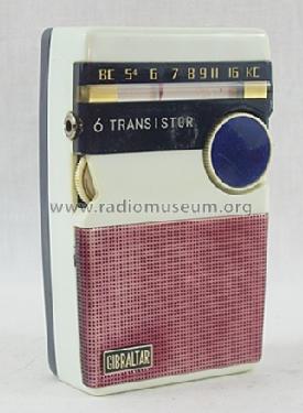 6 Transistor P-1405; Gibraltar Mfg., Co., (ID = 1036846) Radio