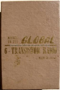 Transistor GR-711 side screw + wire stand Radio Global Mfg Transistor GR-711 side screw + wire stand Radio Global Mfg