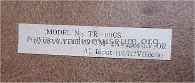 Granada 10 Transistor Hi Sensitivity TR-101CS; Unknown - CUSTOM (ID = 2393621) Radio