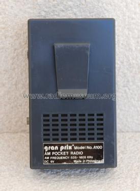 Gran Prix AM Deluxe Pocket Radio A100; GPX Inc. - Gran Prix (ID = 1441556) Radio
