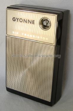 Gyonne Six Transistor 6R-84; Unknown - CUSTOM (ID = 1496332) Radio