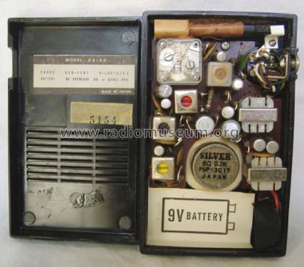 Gyonne Six Transistor 6R-84; Unknown - CUSTOM (ID = 1496334) Radio