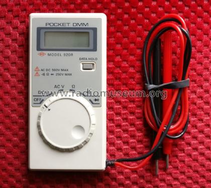 HC Pocket DMM 920R; Hung Chang Co. Ltd., (ID = 2216265) Equipment