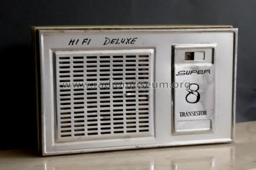Hi Fi Deluxe Super 8 Transistor ; Unknown - CUSTOM (ID = 2562435) Radio