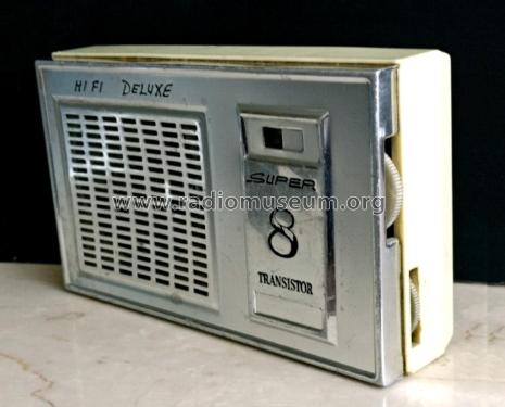 Hi Fi Deluxe Super 8 Transistor ; Unknown - CUSTOM (ID = 2562445) Radio