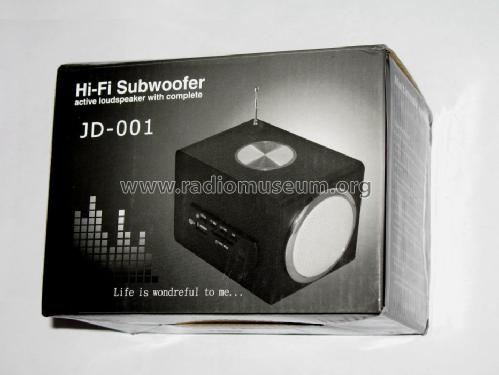 Hi-Fi Subwoofer with FM Radio JD-001; Sanhuang Electronic (ID = 1282326) Radio
