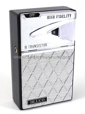 Bluco High Fidelity 10 Transistor HT-1200; Unknown - CUSTOM (ID = 2637574) Radio