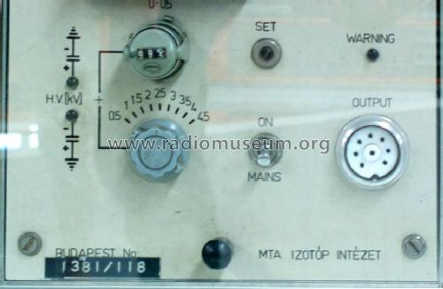 High Voltage Power Supply NS-200000; MTA Izotóp Intézet; (ID = 1484292) Power-S