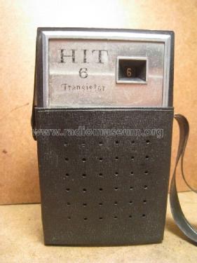 Hit 6 Transistor ; Unknown - CUSTOM (ID = 1925736) Radio