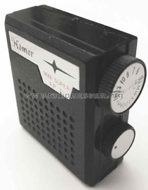 Homer Mini Super EP-7; Homer Radio; Tokyo (ID = 2348624) Radio