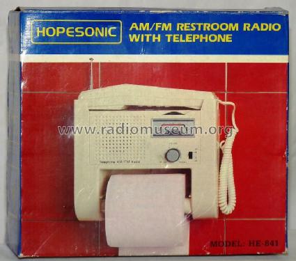 Hopesonic, Restroom radio HE-841; Hydas Fabrik; (ID = 676270) Radio