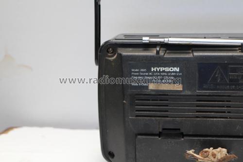 Hypson GO/FM Radio Cassette Recorder 2605; Unknown - CUSTOM (ID = 1835005) Radio