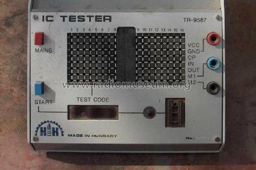 IC-Tester TR-9587; Kiskun Szövetkezet; (ID = 984609) Equipment