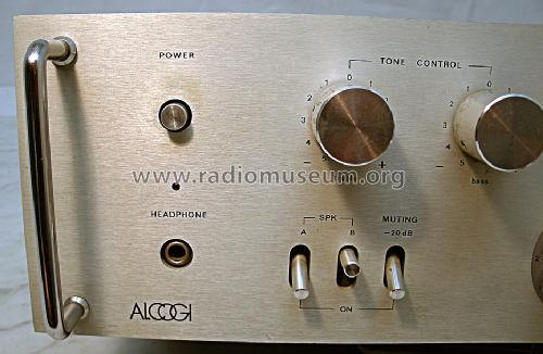 ALCOGI Integrated Stereo Amplifier BF 378; Unknown - CUSTOM (ID = 1300148) Ampl/Mixer