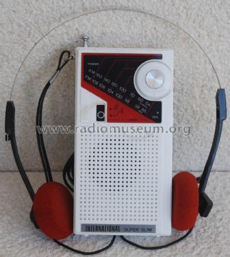 Super Slim AM/FM Radio With Headphone 2307H; International (ID = 2623128) Radio