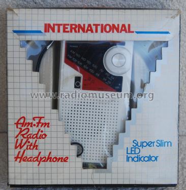 Super Slim AM/FM Radio With Headphone 2307H; International (ID = 2623129) Radio