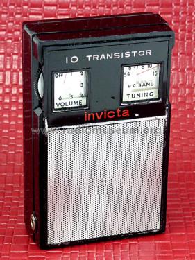 Invicta 10 Transistor 10DL; Unknown - CUSTOM (ID = 2168373) Radio