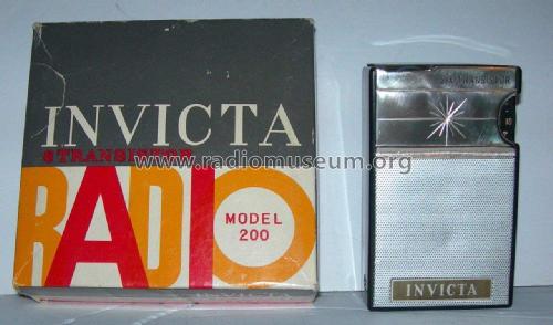Invicta Six Transistor 200; Unknown - CUSTOM (ID = 2346942) Radio