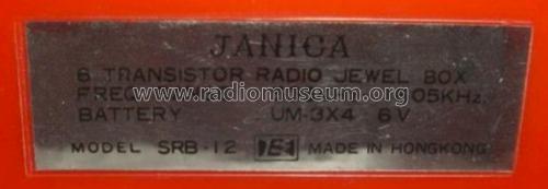 Janica Mini Stereo Jewel Box Radio SRB-12; Unknown - CUSTOM (ID = 1362830) Radio