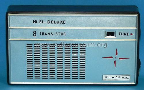 Kapitan HIFI Deluxe 8 Transistor TR-1500; Dreamland (ID = 692093) Radio