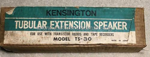 Kensignton Tubular Extension Speaker TS-30; Unknown - CUSTOM (ID = 2660686) Parlante