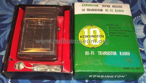 Kensington 10 Transistor 1657 ; Terra International; (ID = 1755740) Radio