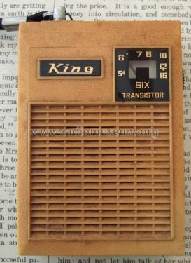 King Six Transistor MT-607; Showa Tsushinki Mfg. (ID = 1407508) Radio