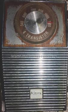 Knox 6 Transistor; Unknown - CUSTOM (ID = 2203071) Radio