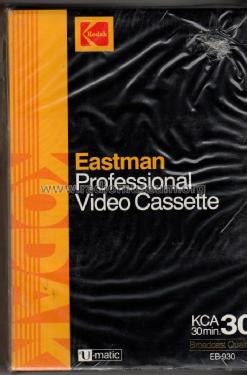 U-Matic Video Cassette ; Kodak - Eastman (ID = 1784749) Altri tipi