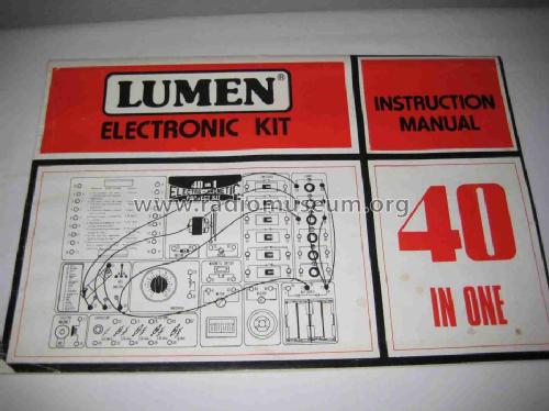 40 in one Electronic Project Kit ; Lumen brand; where? (ID = 485572) Kit