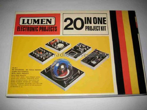 20 in one Electronic Project Kit ; Lumen brand; where? (ID = 485575) Kit