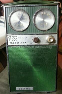 15 Transistor With A.F.C. TR1500 ; Luxtone Lux Tone (ID = 1790859) Radio