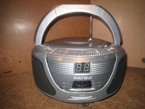 Matsui AM/FM Stereo Compact Disc Player CD 10E; Unknown - CUSTOM (ID = 2114803) Radio