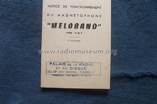 Magnétophone VN7; Meloband, Éts. Ninck (ID = 2083247) R-Player