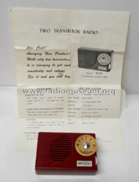 Melson All Transistor 2 Boy's Radio TS-33; Unknown - CUSTOM (ID = 2688894) Radio