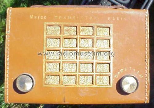 Transistor Radio Unknown; Merco Recording (ID = 1234386) Radio