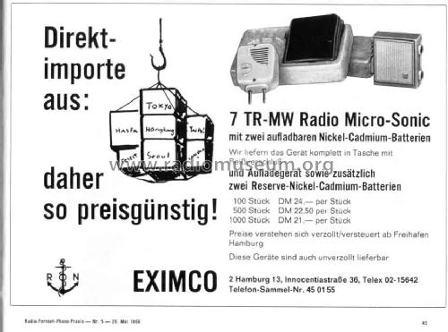 Micro-Sonic ; Unknown - CUSTOM (ID = 868965) Radio