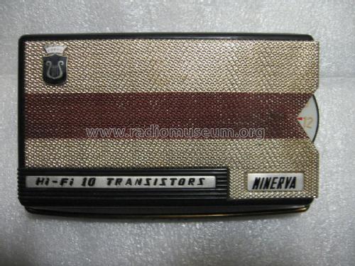 Minerva Hi-Fi 10 Transistors ; Nipco Mfg. Co., Ltd. (ID = 2364274) Radio