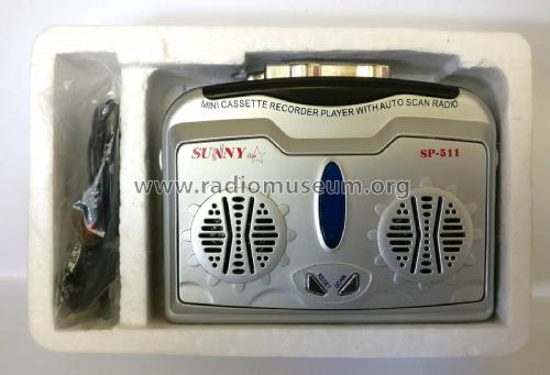 Mini Cassette Record Player With Auto Scan Radio Sunny Star SP-511; Unknown - CUSTOM (ID = 2156464) Radio