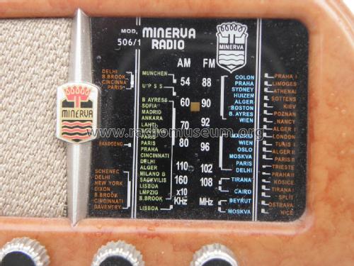 Miniature Minerva 506/1 ; Unknown - CUSTOM (ID = 2169531) Radio