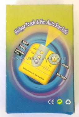 Minitype Torch & Fm Auto Scan Radio ; Unknown - CUSTOM (ID = 2161945) Radio