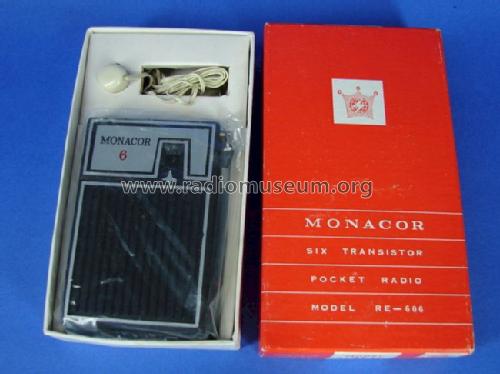 Monacor 6 RE-606; Monarch Electronics (ID = 1003460) Radio