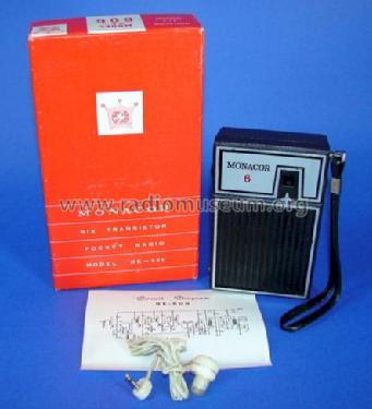 Monacor 6 RE-606; Monarch Electronics (ID = 1003464) Radio