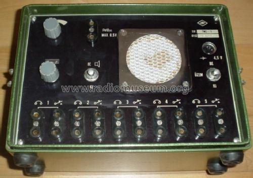 Morse Code Trainer Unit TMG-1; Hiradótechnikai (ID = 1398559) Equipment