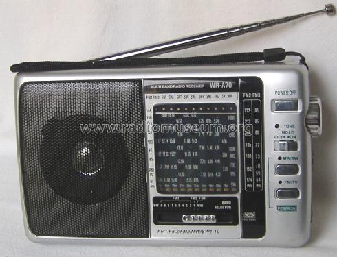 Multi Band Radio Receiver WR-A70; Unknown - CUSTOM (ID = 1558013) Radio