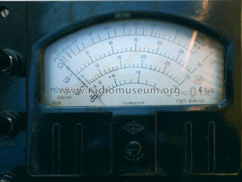 Multimeter AVO-5M1 {АВО-5М1}; Omsk Electric (ID = 2603863) Equipment